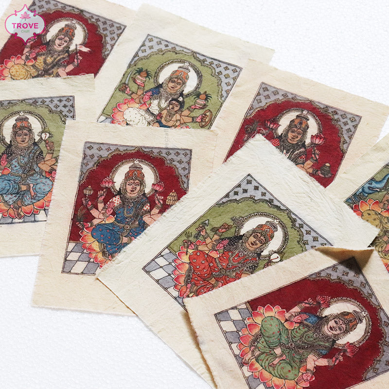 Lakshmi Kalamkari Painting