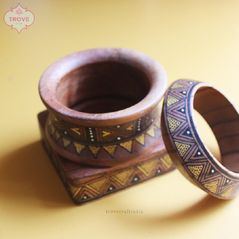 hand-painted design bangles