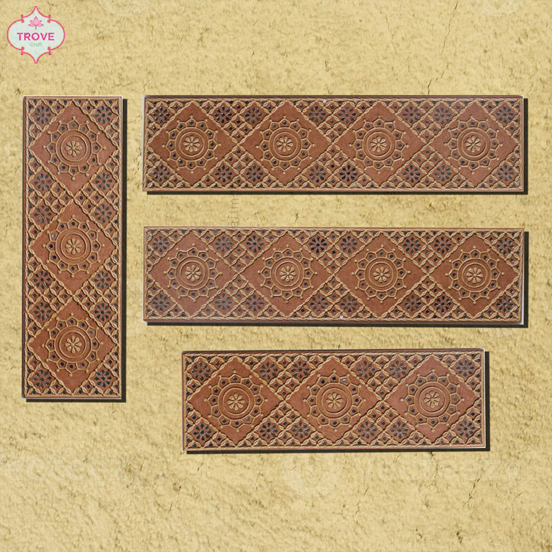 Assorted Mirrorwork Lippan Wall Art Panel Tiles