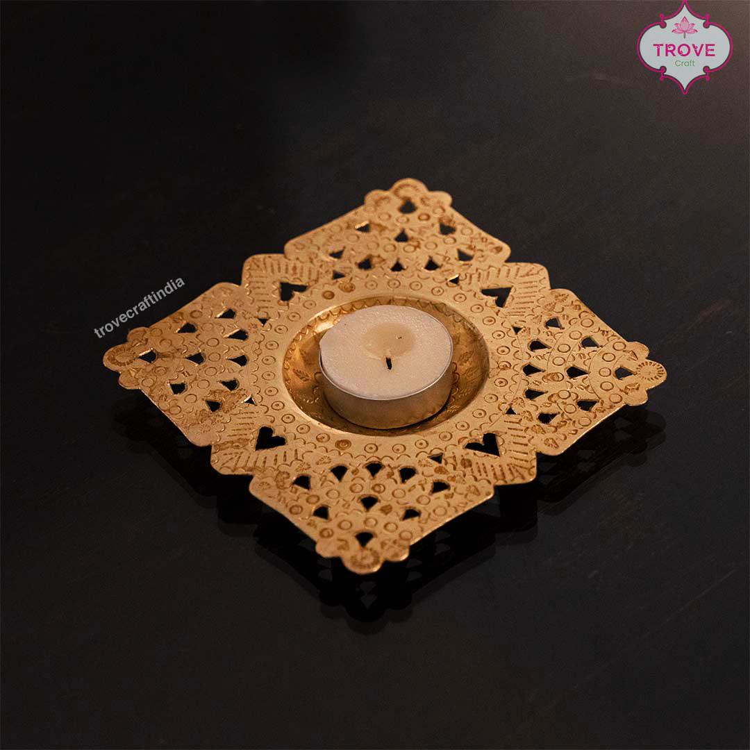 Brass Diya Decor