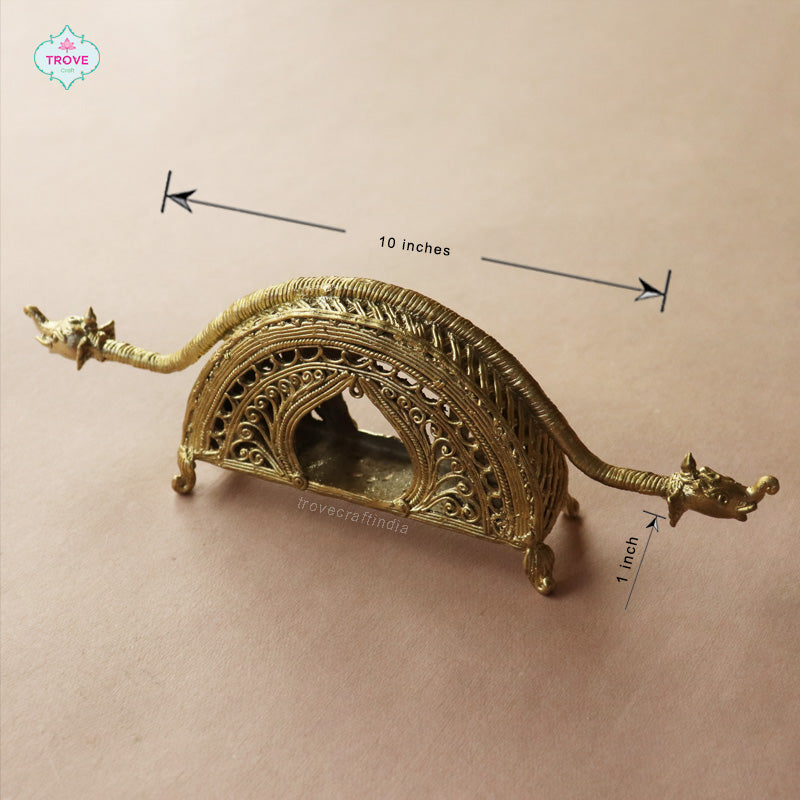 brass tealight holder