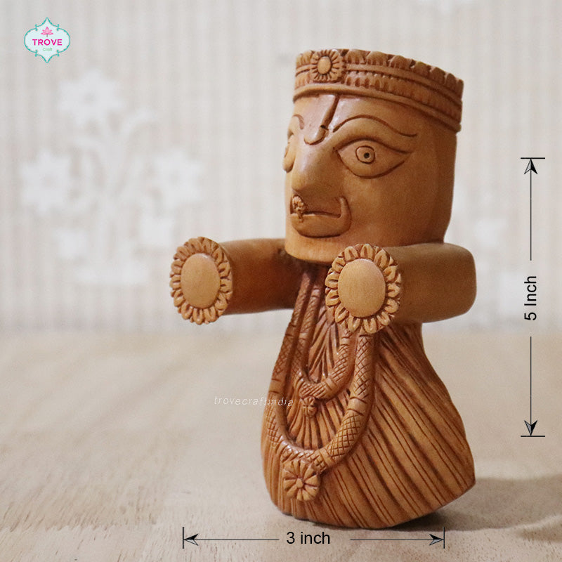 Wooden Jagannath Idol Sculture