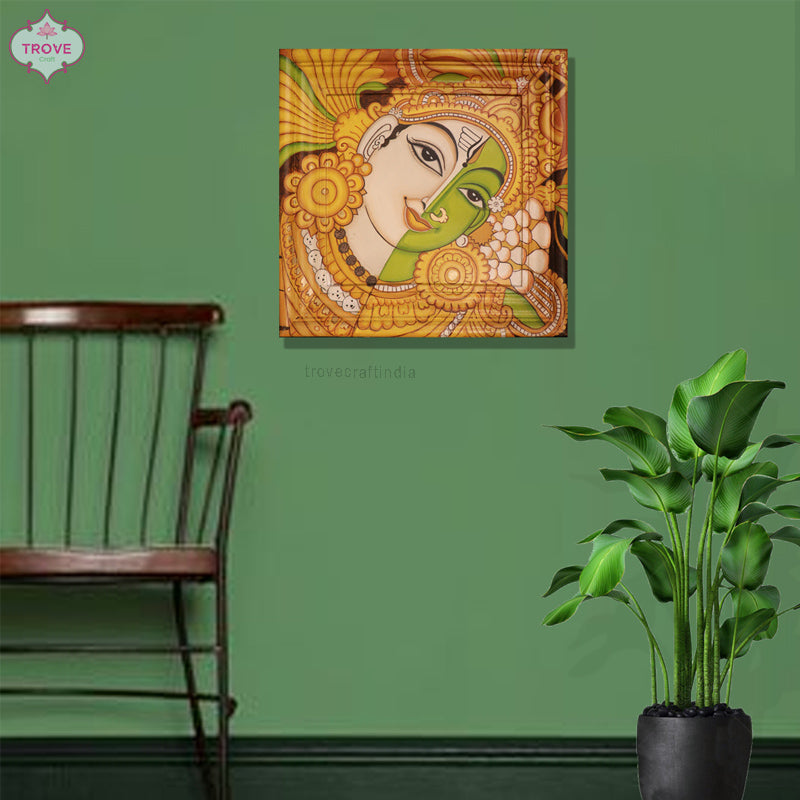 Ardhanareeshwara Kerala Mural Art