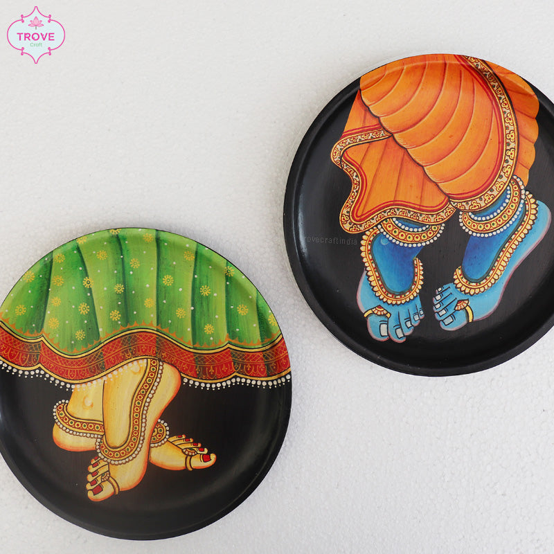 Radha Kirshna DEcor Plate