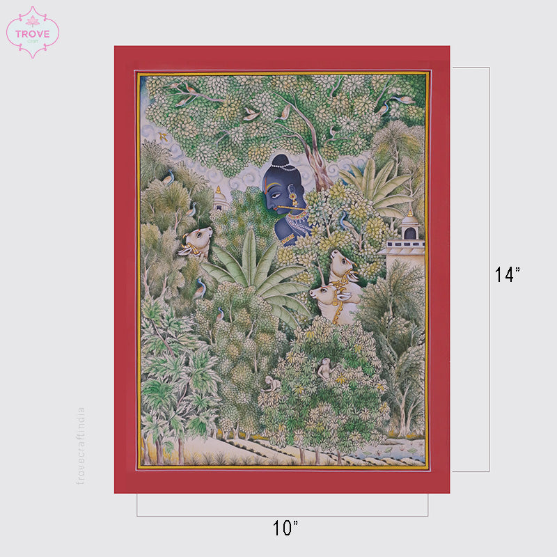 Pichwai Miniature jungle