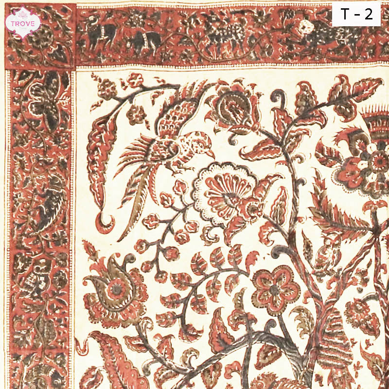 Block Printed Kalamkari