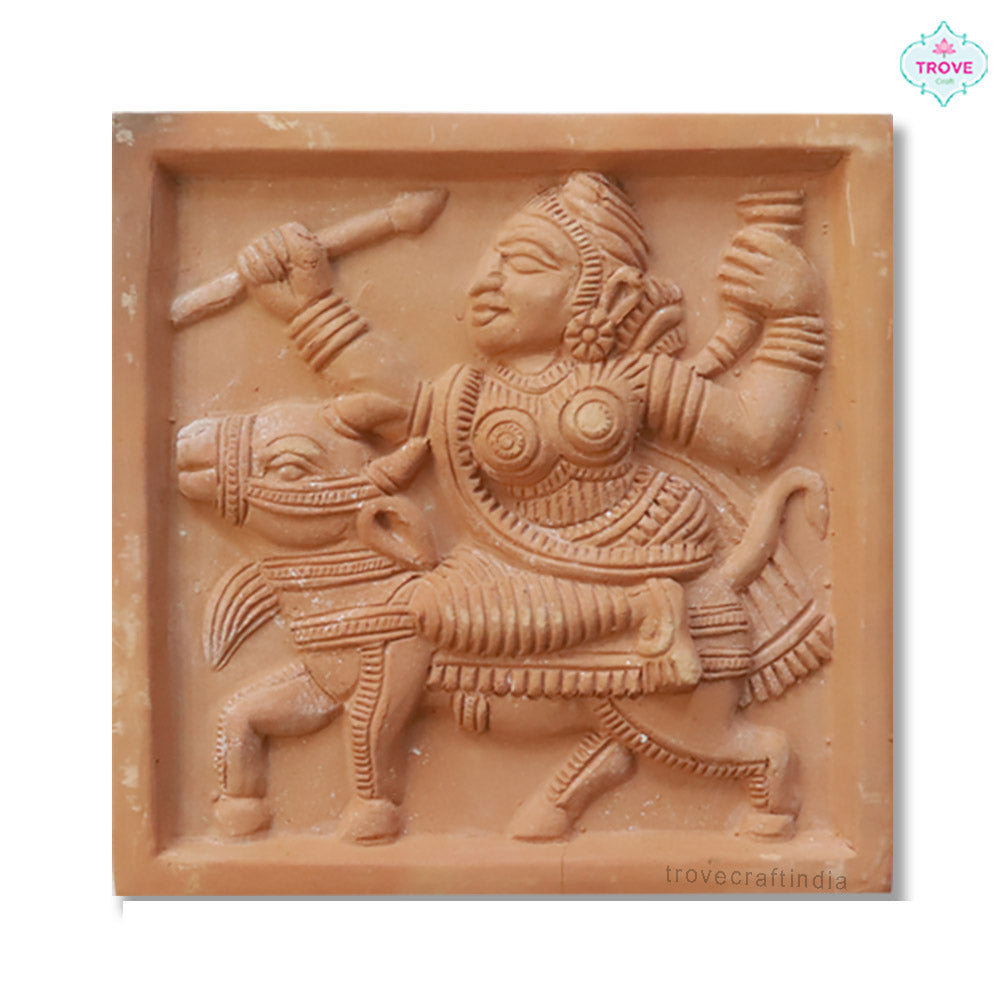 8" Bishnupur Temple Terracotta Tiles