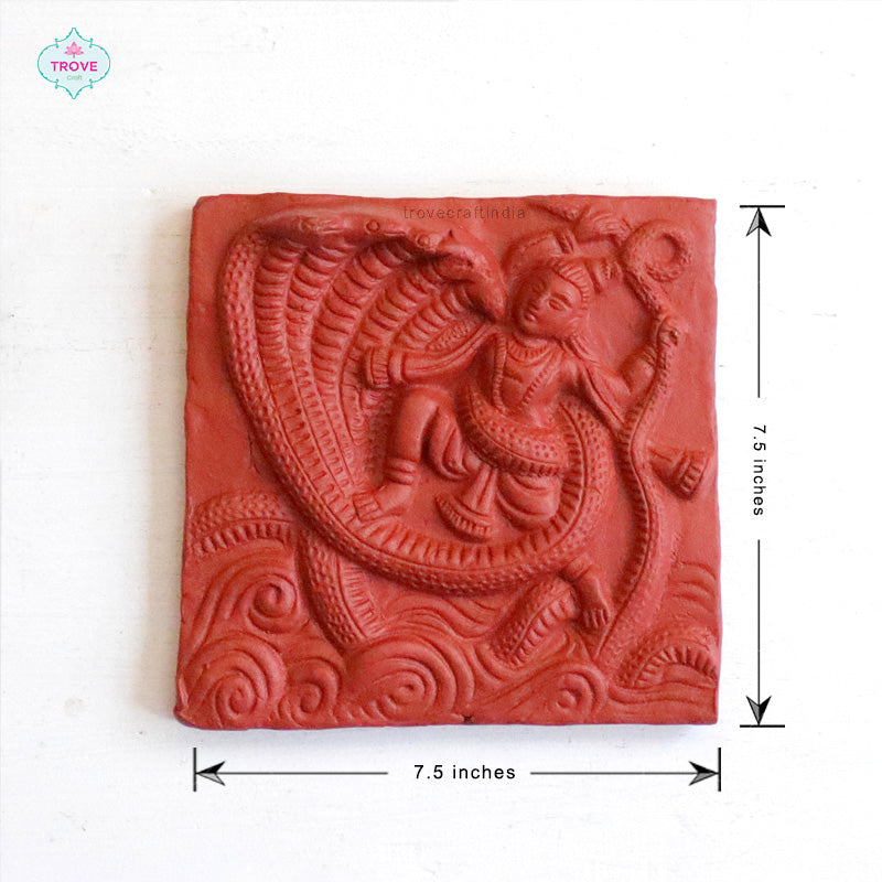 Handmade clay tiles
