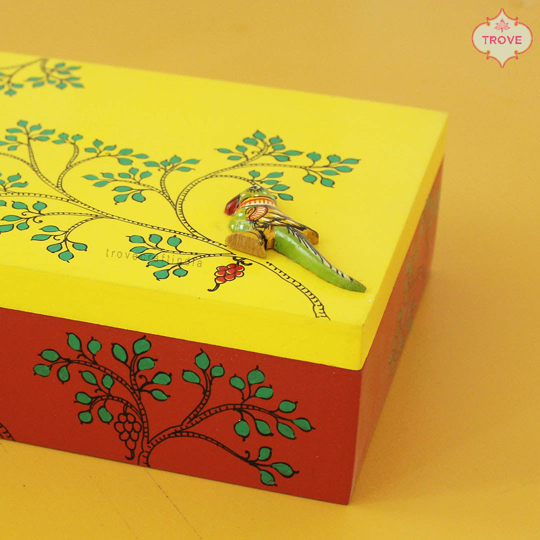 Hand-made pattachitra gift box