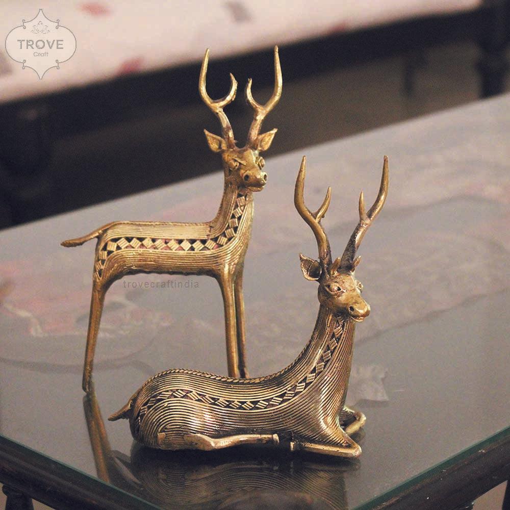 Brass decor animals