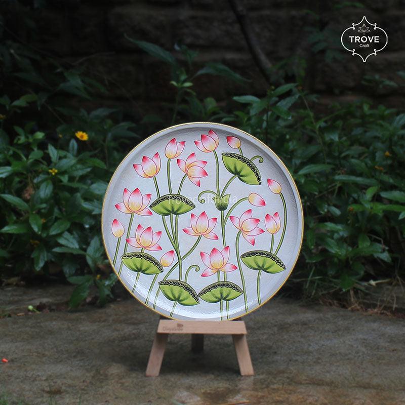 hand-painted wall decor plates