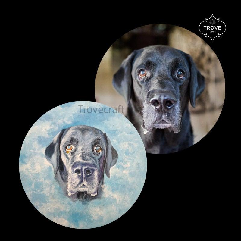 Custom Pet portrait - On Order Only - Trove Craft India