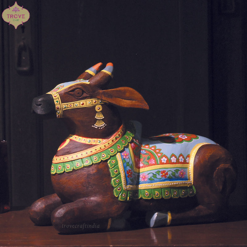 wooden nandi decor