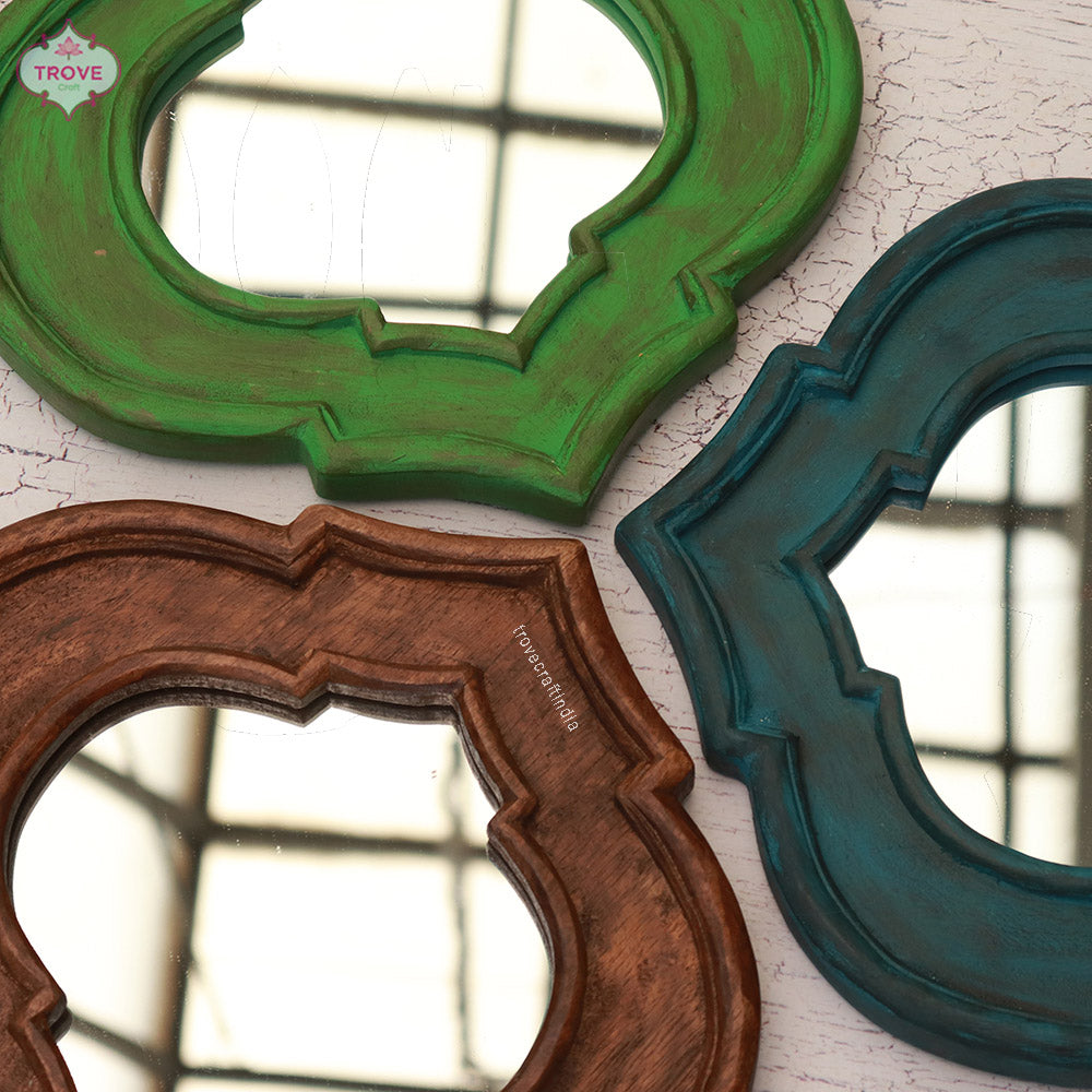 Arabesque Stylized Small Mirror Frame