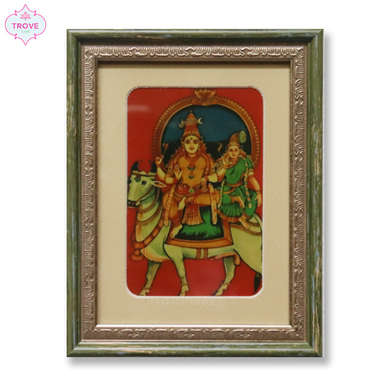 7 x 5.5 Inch Small Framed Art - Classic Vintage Prints