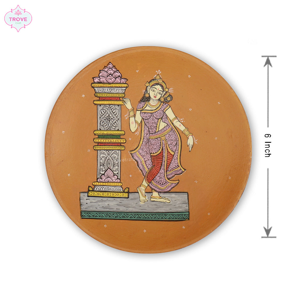 Pattachitra Painted plate