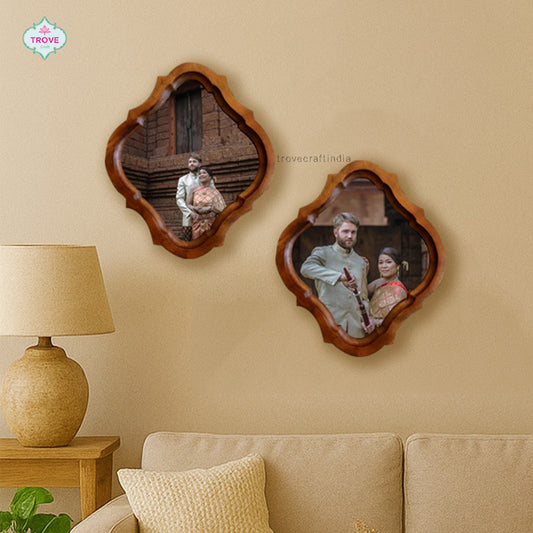 Handcarved frame