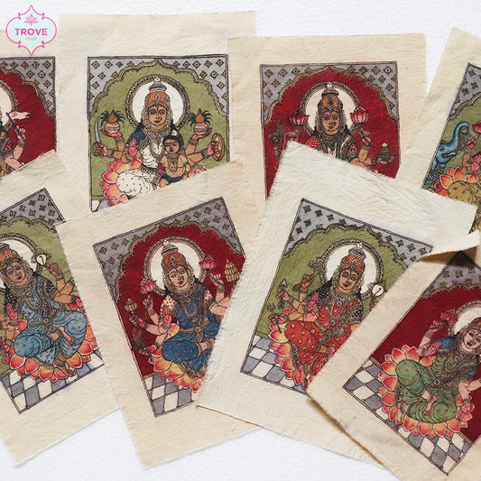 ashtalakshmi pen kalamkari