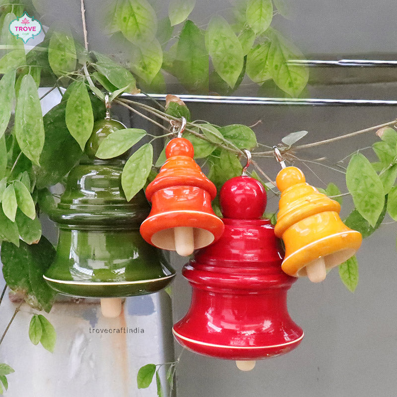 Wooden Christmas bells