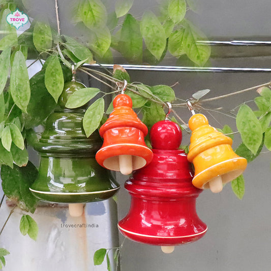 Wooden Christmas bells