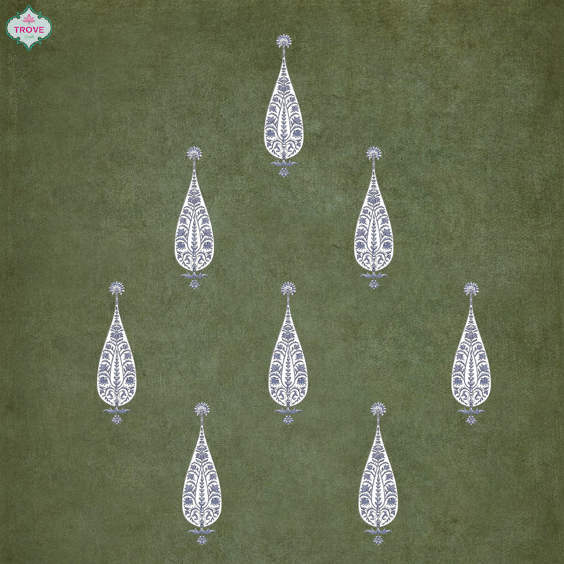 Set of 8 - 6 Inch Cypress Tree Wall Decorative Stickers Decal