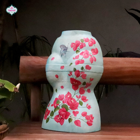Wooden armour bust