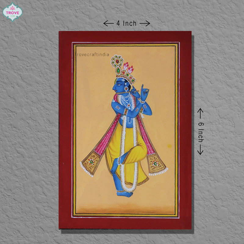 6 x 4 Inch - Miniature Paintings of Rajasthan (Unframed & Framed)