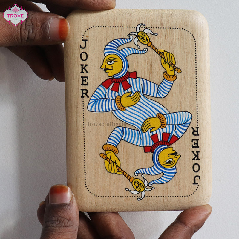 Handpainted playing cards