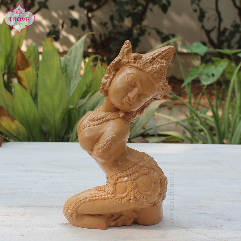 Terracotta Celestial Dancer Figurine