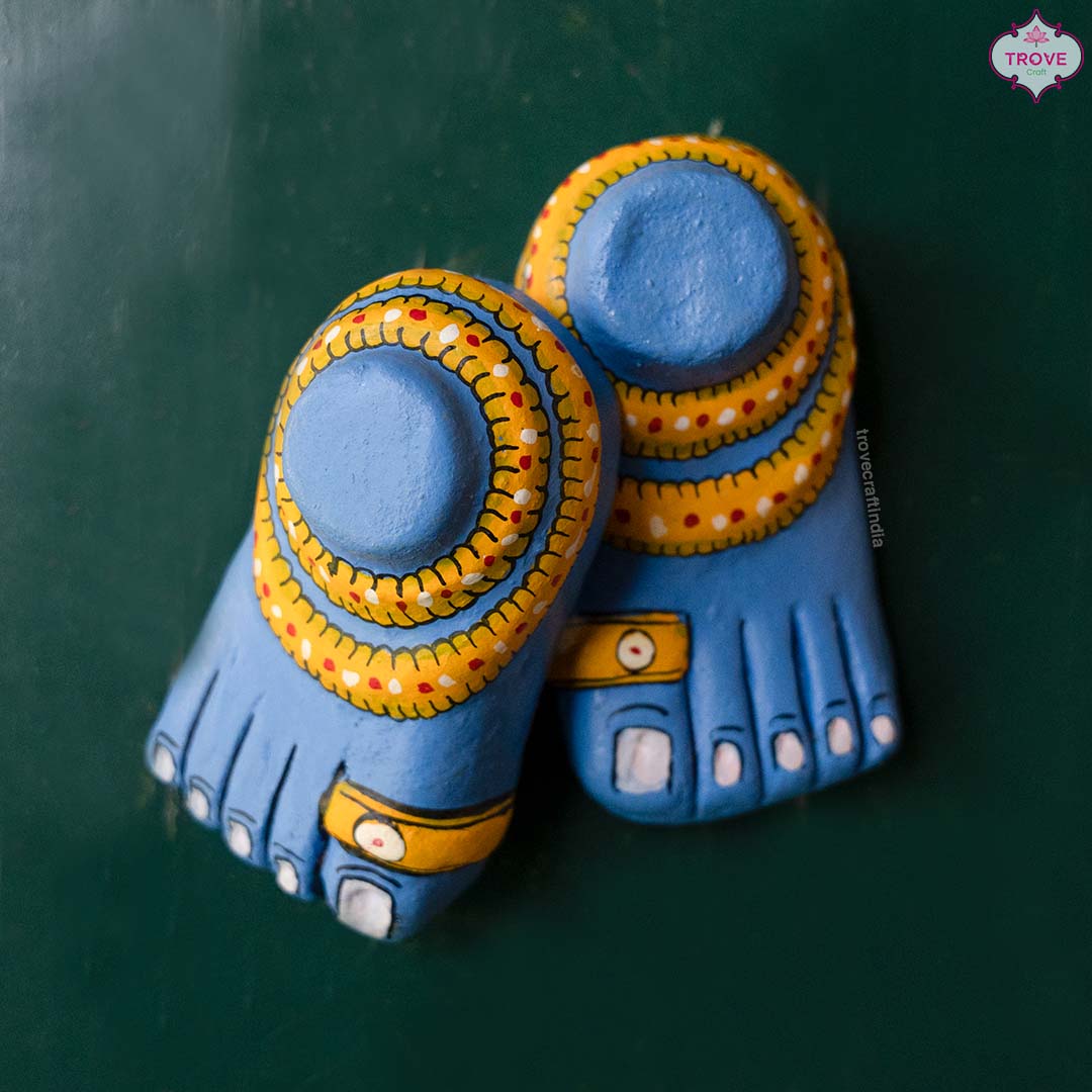 Krishna Feet Painting