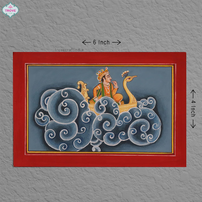 6 x 4 Inch - Miniature Paintings of Rajasthan (Unframed & Framed)