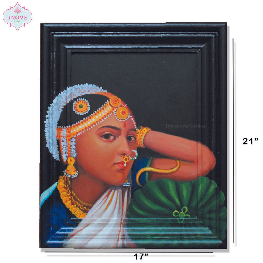 Framed devdasi