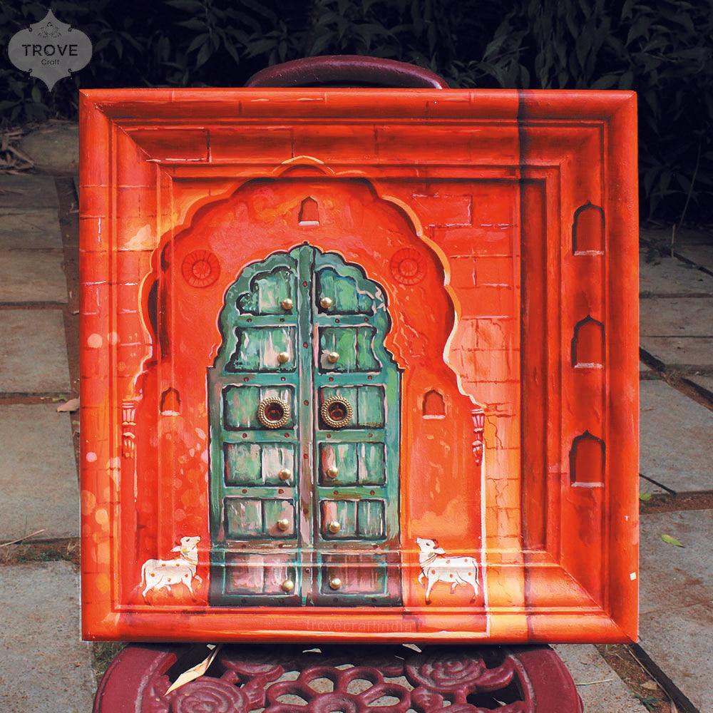 Rajasthani Door Painting