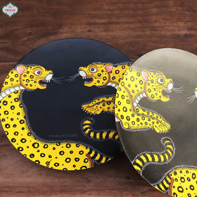 Hand-painted  door handle 