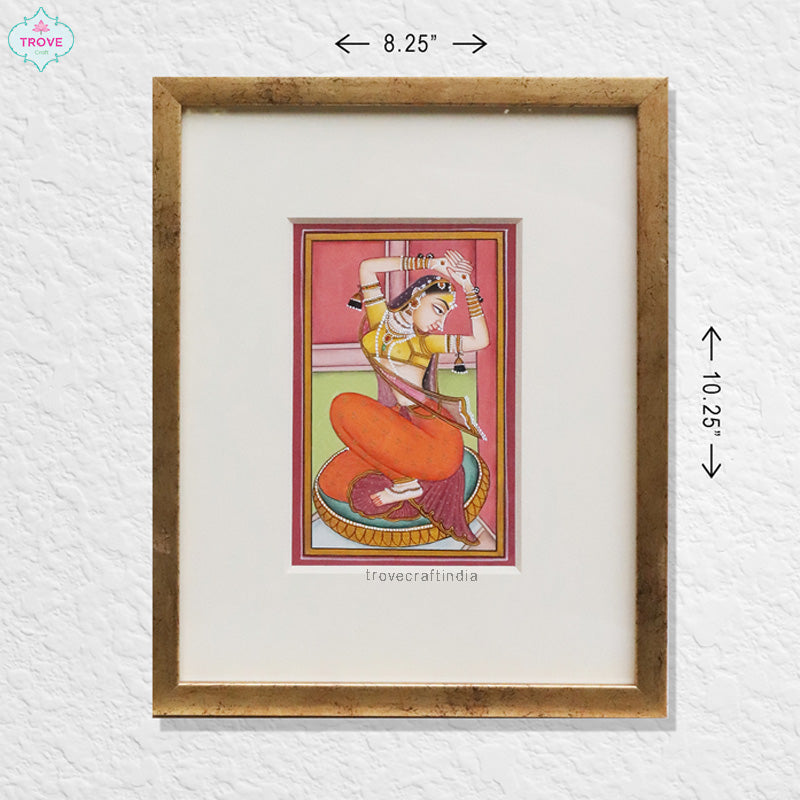 6 x 4 Inch - Miniature Paintings of Rajasthan (Unframed & Framed)