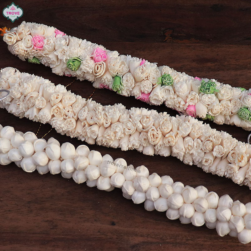 Set of Shola Jasmine/Mogra Hair Gajra Ornament