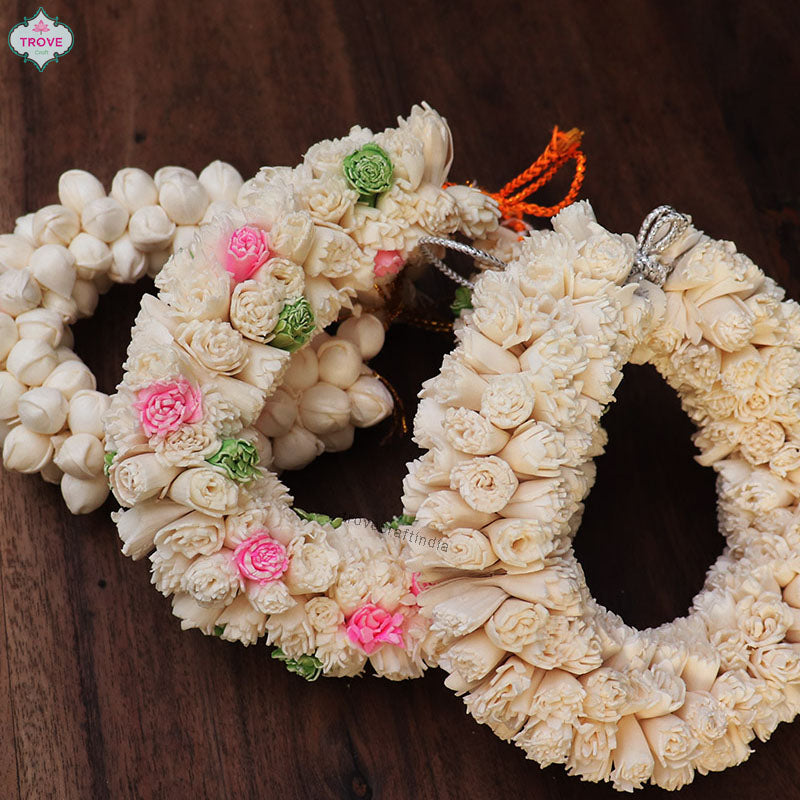 Set of Shola Jasmine/Mogra Hair Gajra Ornament