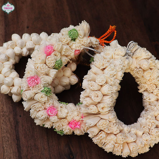 Set of Shola Jasmine/Mogra Hair Gajra Ornament