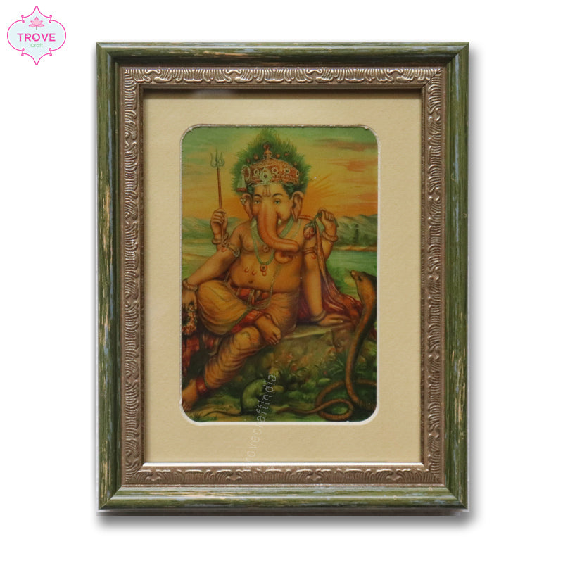 7 x 5.5 Inch Small Framed Art - Classic Vintage Prints