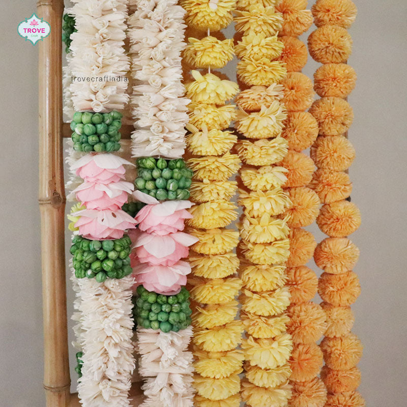 paper flower strings
