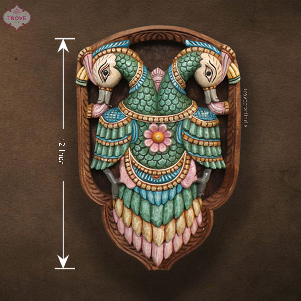 Gandaberunda Hand Carved Wood 