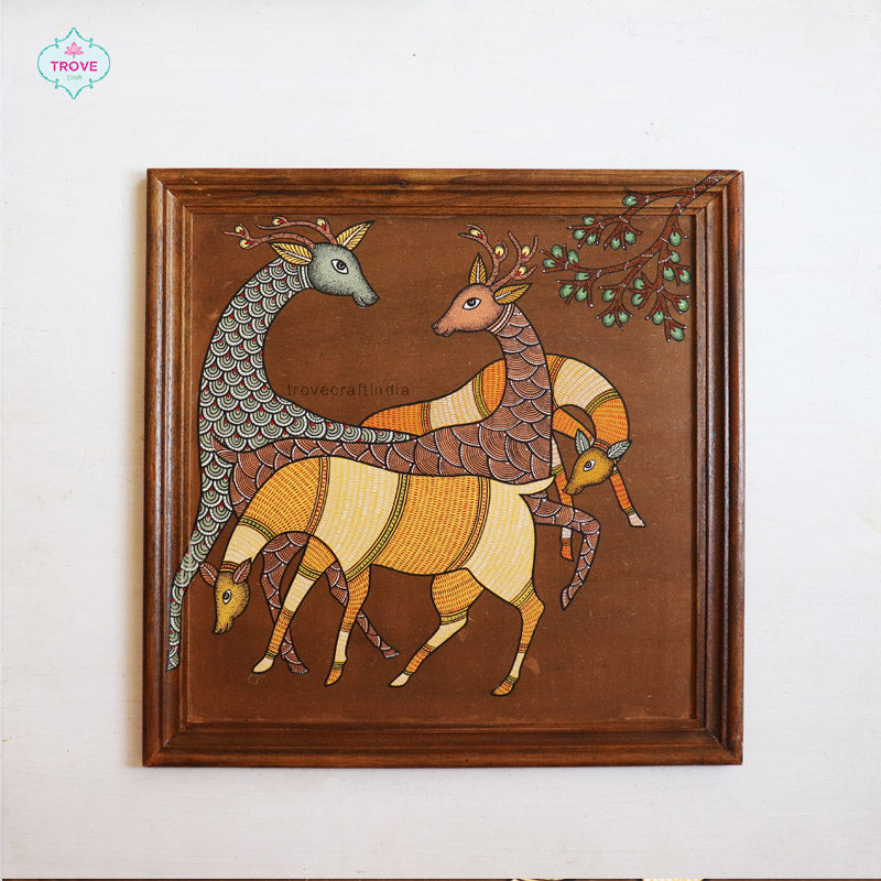 Gond wooden art
