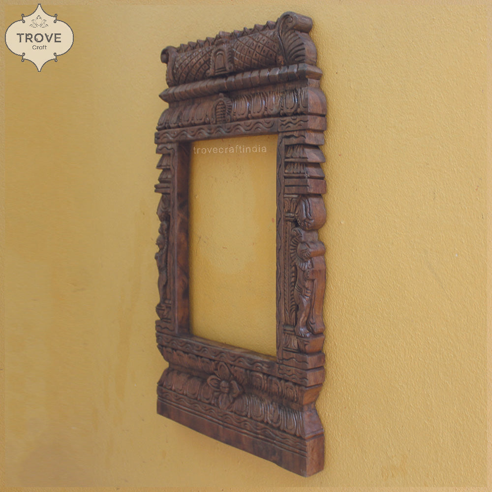 wooden carved frame