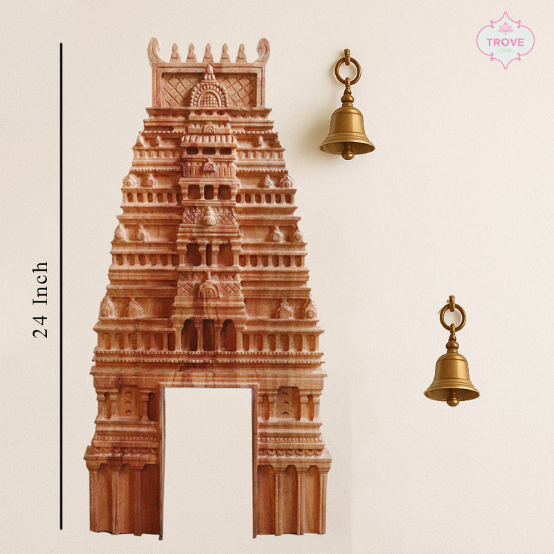 south indian temple decor