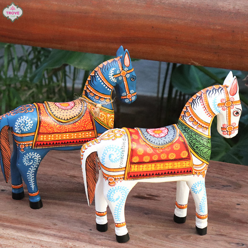 Horse Wooden Decor 