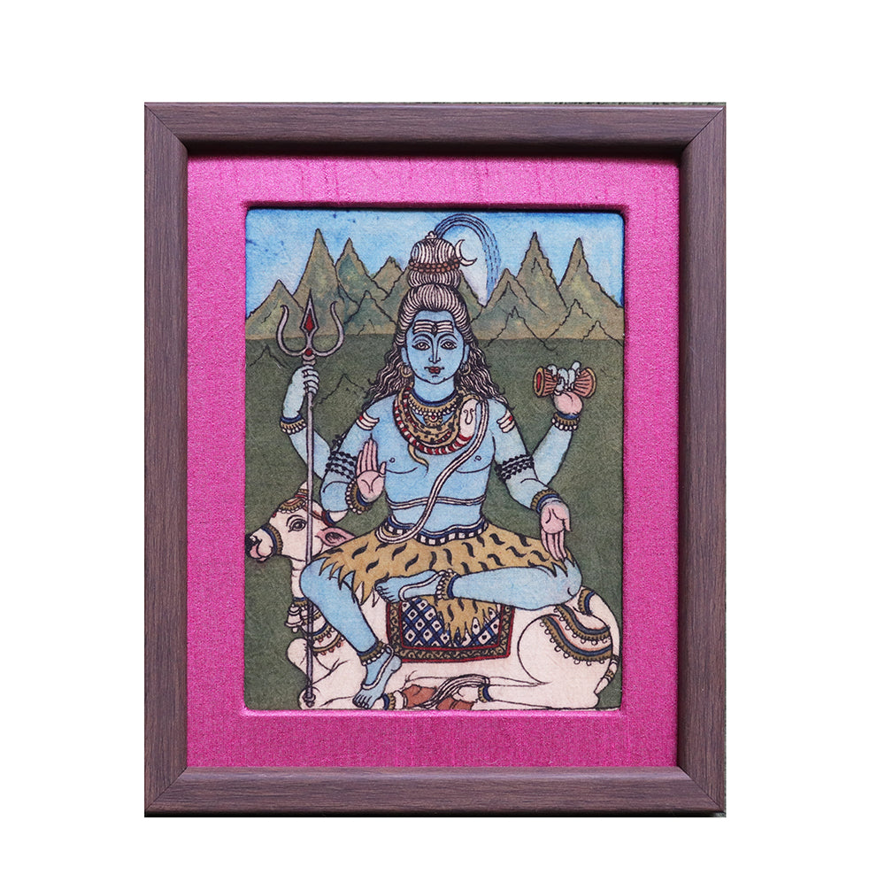 Kalamkari Shiva