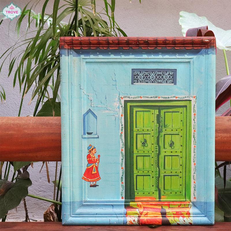 Rajasthani Door Painting