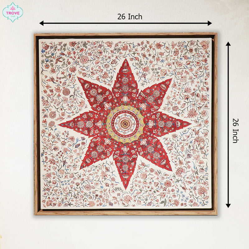 Framed Kalamkari art