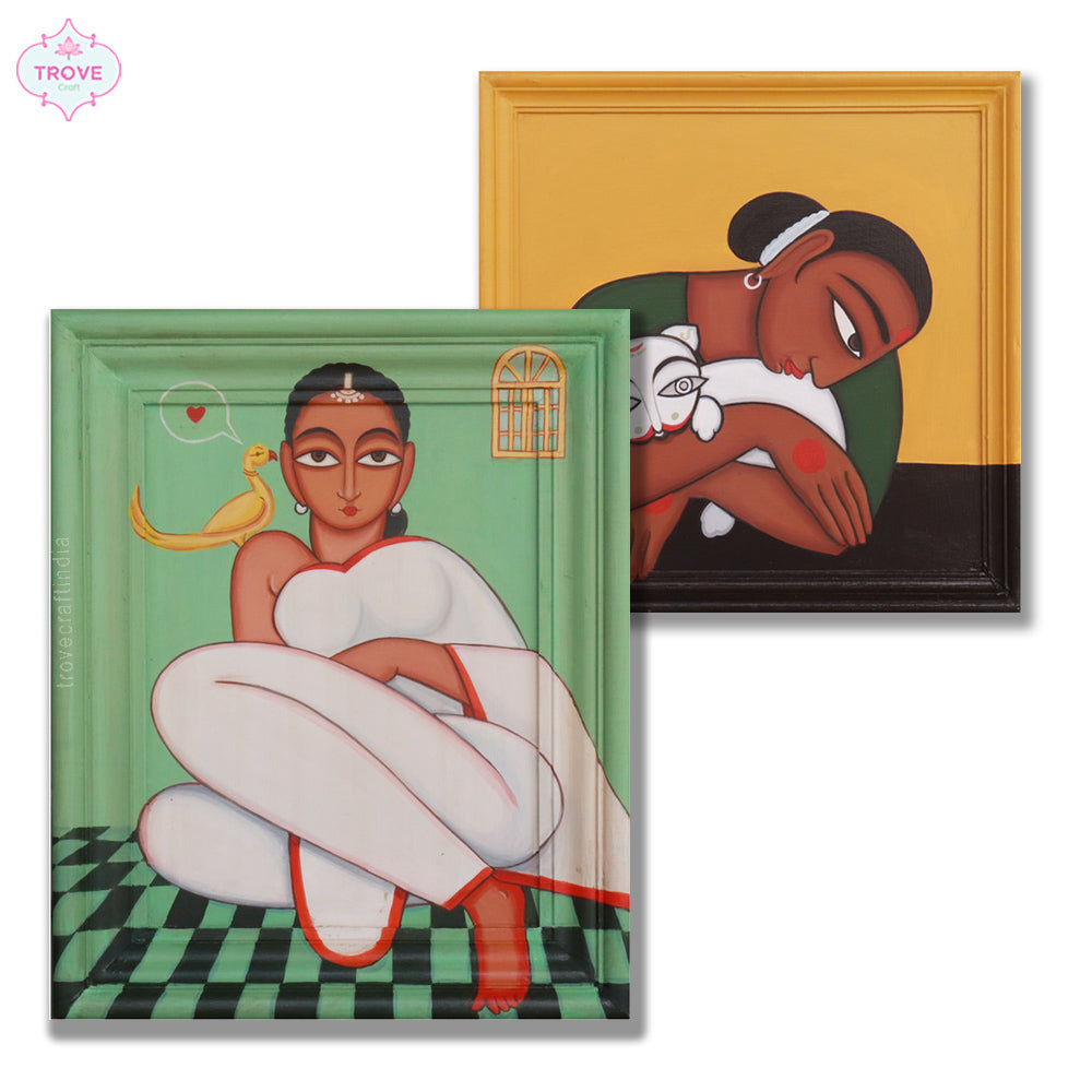 Modern Kalighat Painting 