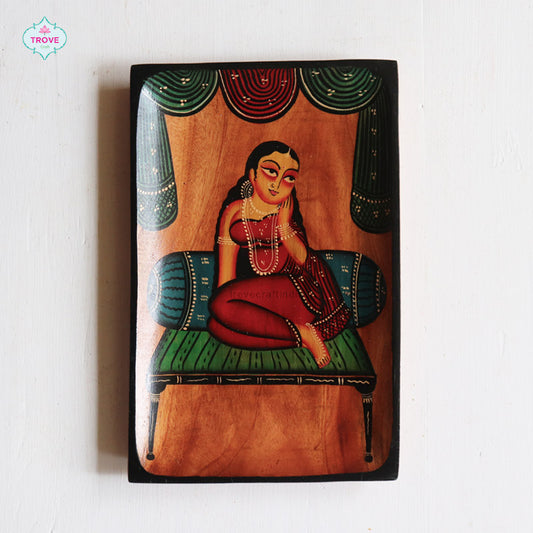 Kalighat Themed Wall Decor Plate